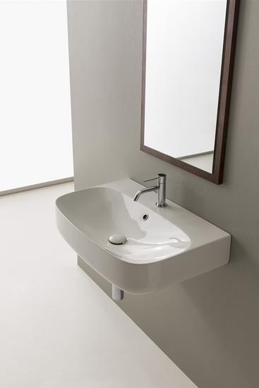 MOON 90R H15 lavabo da appoggio o sospeso - Bagno Italiano