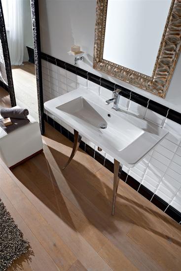 BUTTERFLY 90 lavabo da appoggio o sospeso - Bagno Italiano