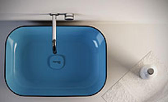 METAMORFOSI Lavabo da appoggio Quadro - Bagno Italiano