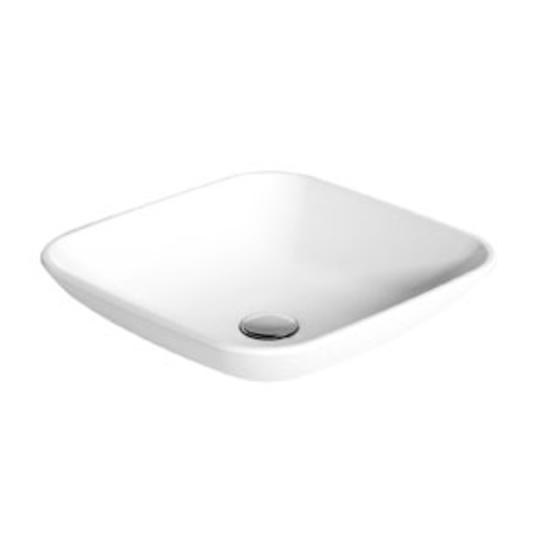 Lavabo quadrato 43 da appoggio OL-LIL4B43001 - Bagno Italiano
