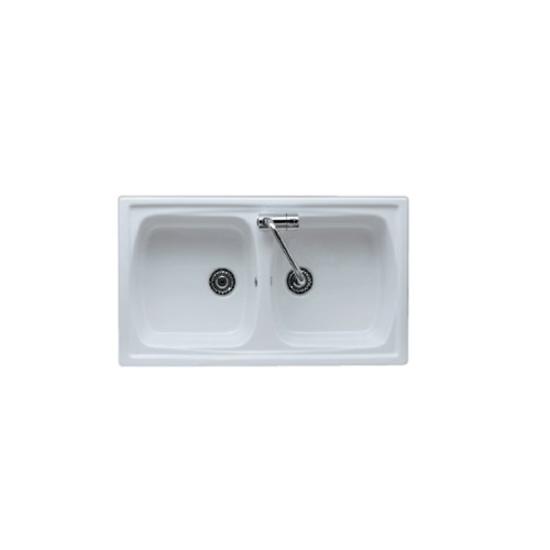 GENIUS 2V lavello incasso 86x50 - Bagno Italiano