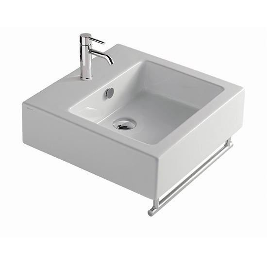 PLUS DESIGN lavabo bacino rettangolare 48x48 - Bagno Italiano