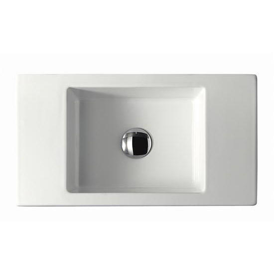 PLUS DESIGN lavabo sospeso con bacino da 31 cm - Bagno Italiano