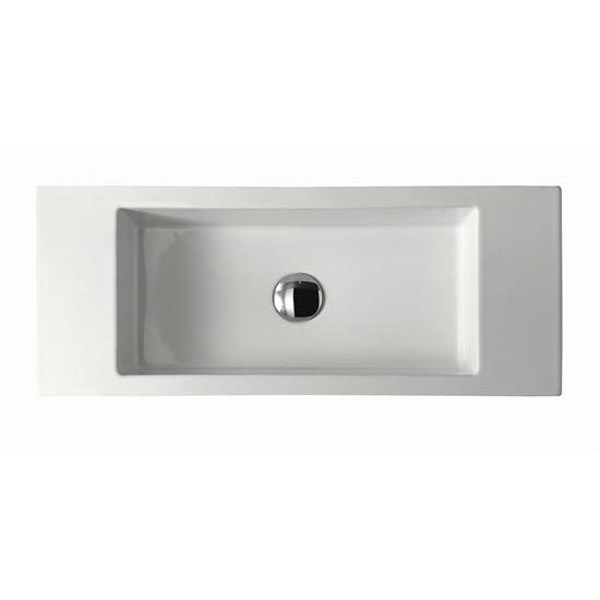 PLUS DESIGN lavabo sospeso con bacino da 51 cm - Bagno Italiano