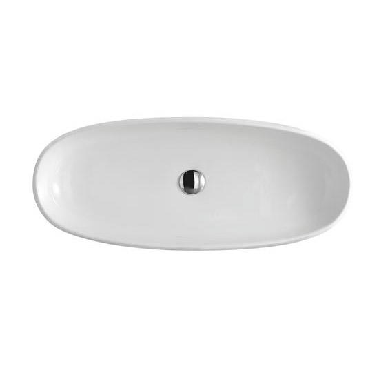 EL 1.2 lavabo cm 87 ciotola ovale da appoggio - Bagno Italiano