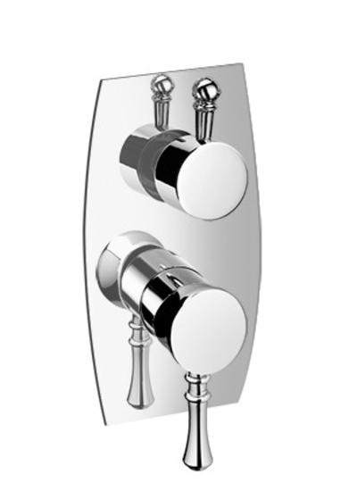 BETTY Miscelatore per doccia ad incasso con deviatore a 3 uscite - Bagno Italiano