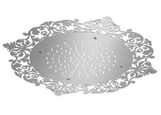 WELLNESS PA509/60 Soffione tondo retrò in acciaio inox - Bagno Italiano