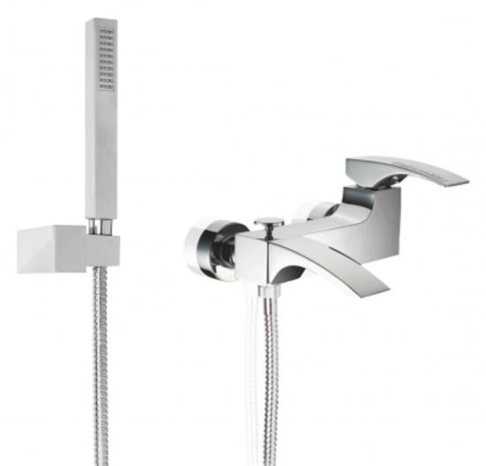 CRYSTAL Monocomando vasca esterno con kit doccia - Bagno Italiano