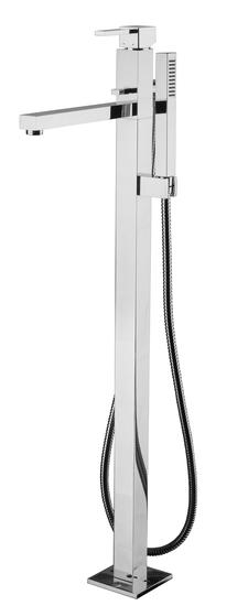 PRETTY Monocomando vasca a pavimento con kit doccia  - Bagno Italiano