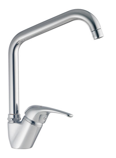 KITCHEN PROGRAM Monocomado lavello canna sagomata - Bagno Italiano