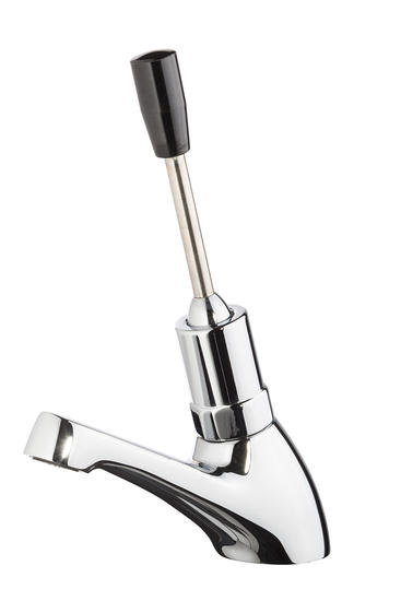 COMMUNITY COMFORT Rubinetto collo cigno con leva temporizzato 1/2" 8-12 secondi - Bagno Italiano