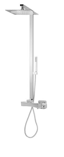 EOS Colonna doccia completa di miscelatore doccia esterno - Bagno Italiano