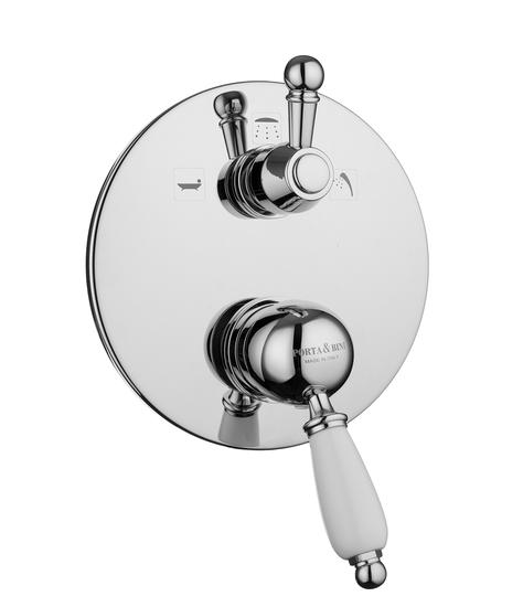 NEW OLD Monocomando doccia incasso con deviatore tre uscite - Bagno Italiano
