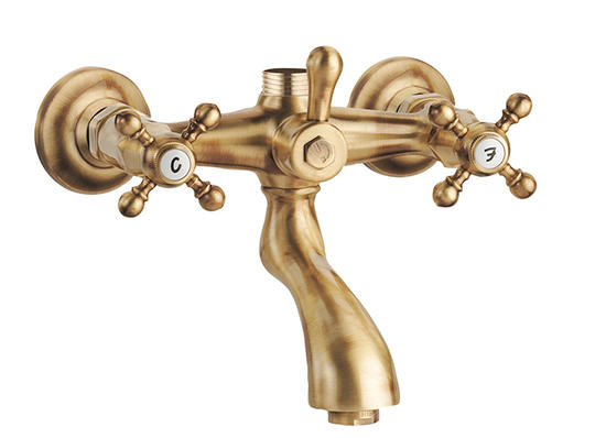 OLD FASHION Gruppo esterno con attacco superiore e bocca di erogazione - Bagno Italiano