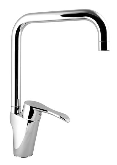 MASTER Monocomando lavello canna alta sagomata - Bagno Italiano