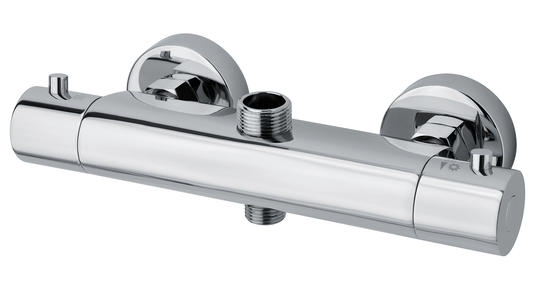 THERMO Termostatico doccia est. con attacco superiore e deviatore integrato - Bagno Italiano
