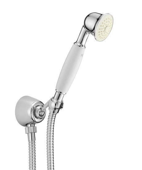 4340.LB Presa acqua con supporto, flessibile e doccetta - Bagno Italiano