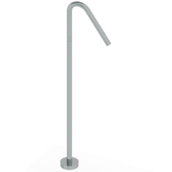 Miscelatore progressivo da terra per vasca o lavabo in acciaio inox - Bagno Italiano