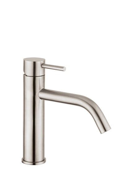 XONI miscelatore lavabo in acciaio inox con scarico - Bagno Italiano