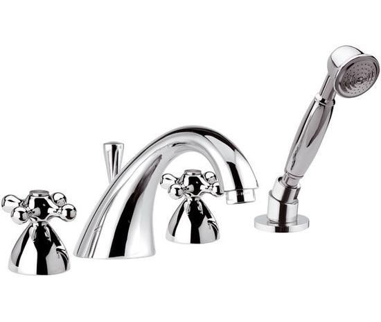REVIVAL Batteria bordo vasca con doccia estraibile - Bagno Italiano