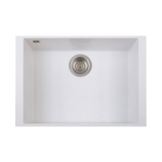 ONE 60.10ST Lavello cucina ad una vasca installazione sotto-top - Bagno Italiano