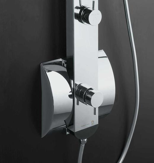 IDEA INOX pannello doccia in acciaio inox e abs - Bagno Italiano