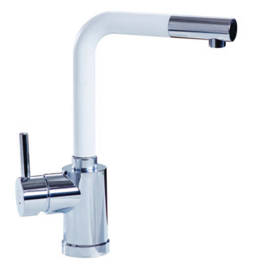 POLYTEK20 miscelatore monocomando con canna a L - Bagno Italiano