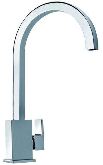 QUADRO10 miscelatore monocomando con canna quadrata - Bagno Italiano