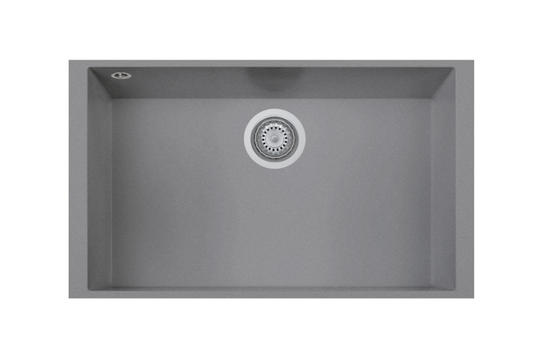 ONE 76.10ST Lavello cucina ad una vasca installazione sotto-top - Bagno Italiano