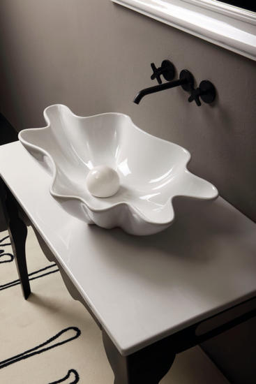 SHELL lavabo d'appoggio - Bagno Italiano