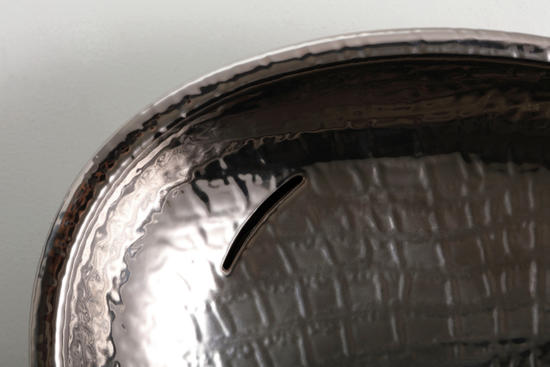 BIKO lavabo d'appoggio luxury platinum - Bagno Italiano
