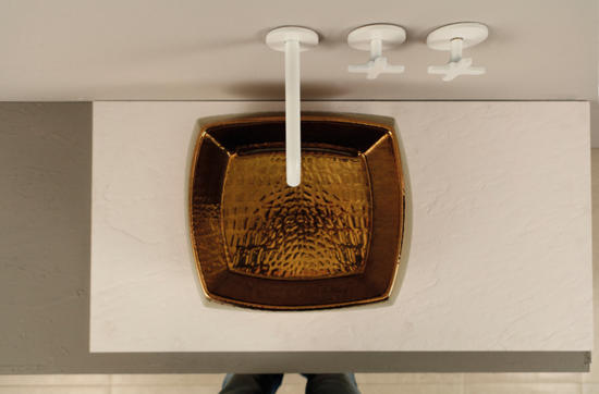 HASANA lavabo d'appoggio luxury bronze - Bagno Italiano