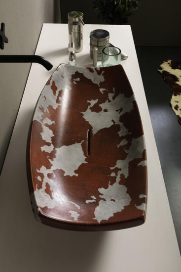 SHAKIA lavabo d'appoggio cavallino - Bagno Italiano