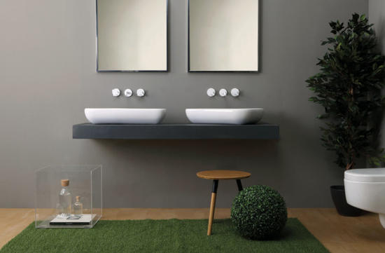 SCALENE lavabo d'appoggio - Bagno Italiano