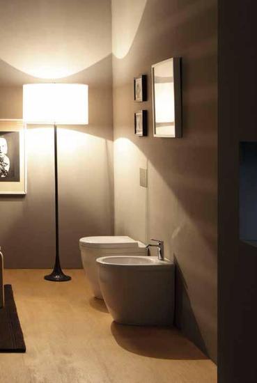 YOUNG vaso + bidet a terra - Bagno Italiano