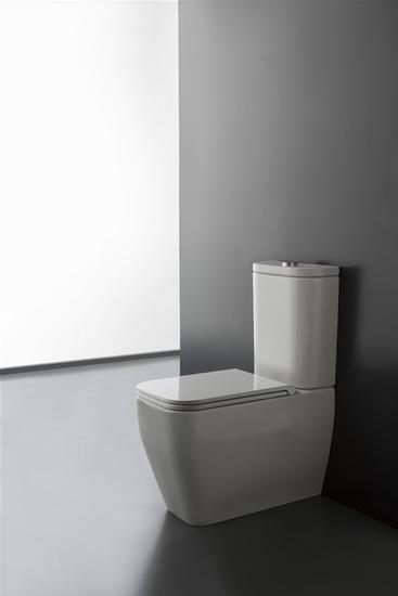 NEXT vaso monoblocco + cassetta + sistema di scarico + coprivaso - Bagno Italiano