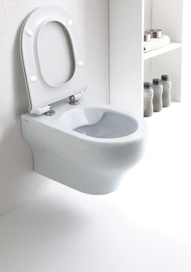 CLEAR Vaso sospeso Rimless - Bagno Italiano