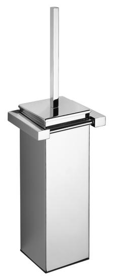 OSCAR porta scopino a parete in ottone cromato - Bagno Italiano