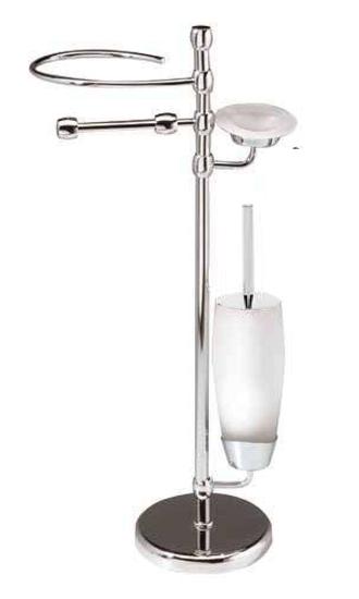 FIORE piantana quattro funzioni portasapone - Bagno Italiano