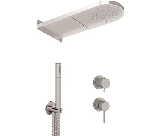 TOKYO STEEL SSTX615ZPSSCA Set doccia completo in acciaio inox - Bagno Italiano