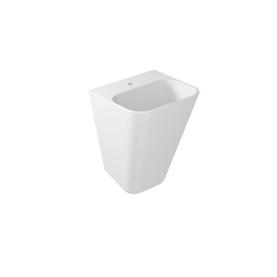 MEG11 lavabo sospeso cm 45x40 monoforo - Bagno Italiano