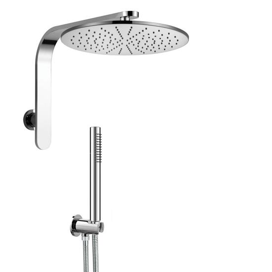 LYBRA TONDO kit soffione con presa acqua e doccia - Bagno Italiano