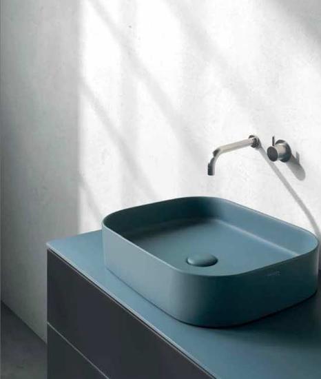 TABULAE mobile bagno sospeso cm.81x46 con lavabo - Bagno Italiano