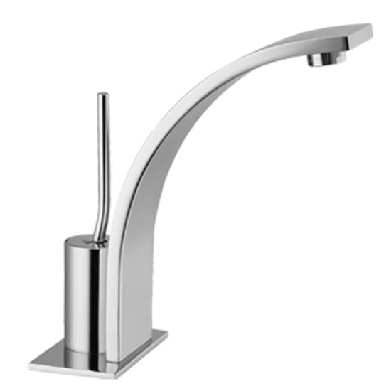 THOR Monocomando lavabo scarico 1”1/4 - Bagno Italiano