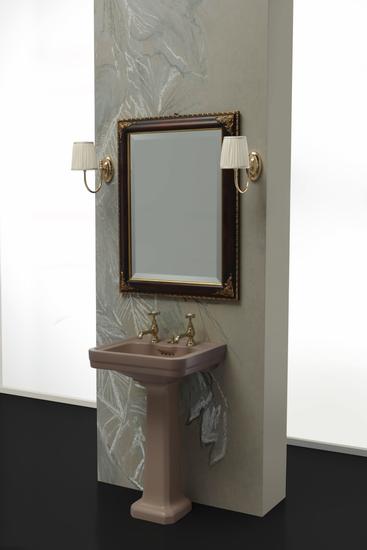 ALBANO lavabo 50 cm + colonna - Bagno Italiano