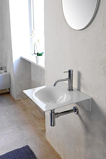 VEIL Lavabo sospeso 46 x 46 cm  - Bagno Italiano