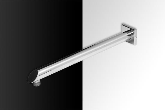 BRACCIO TONDO 155 Braccio tondo a muro 400x25 in acciaio inox - Bagno Italiano
