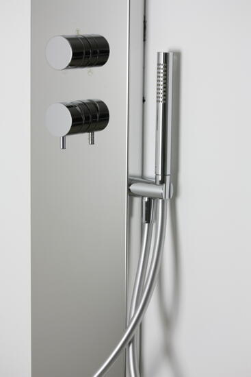 NORVEGIA Pannello doccia in acciaio inox - Bagno Italiano