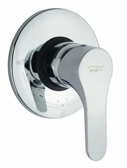 FLY monocomando doccia incasso doppia uscita - Bagno Italiano