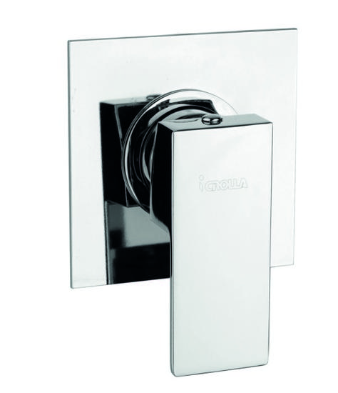 MANHATTAN monocomando doccia incasso con piastra minimal - Bagno Italiano